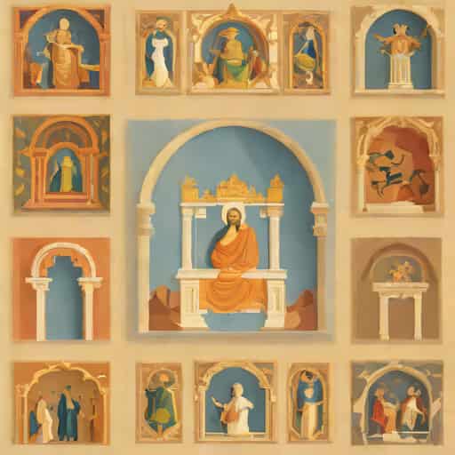 Who Painted The Frescoes In The Image Below Quizlet