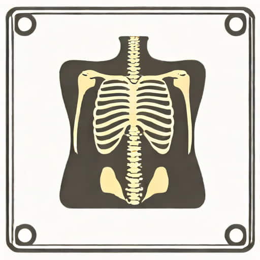 X Ray View For Lumbar Vertebrae