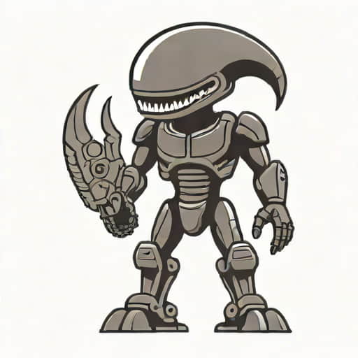 Xenomorph Praetorian Toy