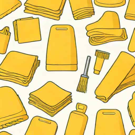 Yellow Cleaning Cloths
