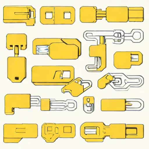Yellow Crimp Terminals