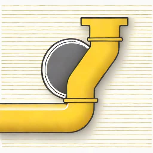 Yellow Ducting Pipe