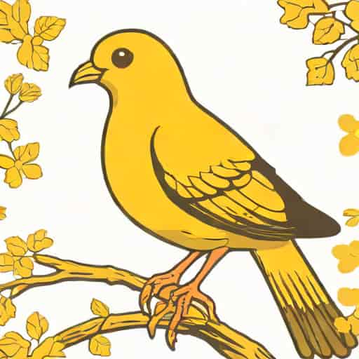 Yellow Fantail Pigeon