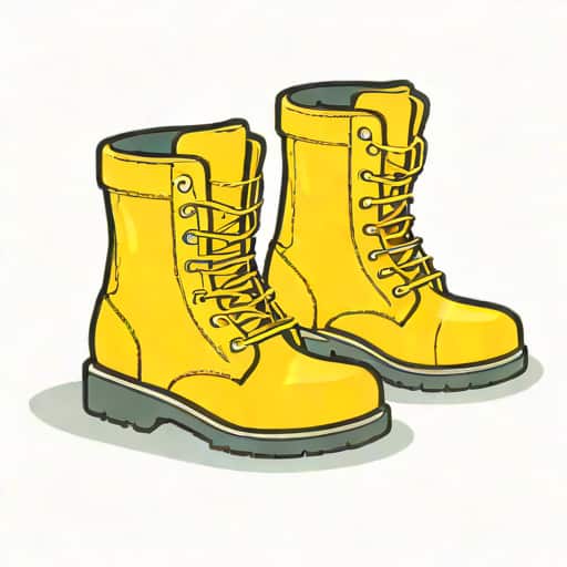 Yellow Overreach Boots