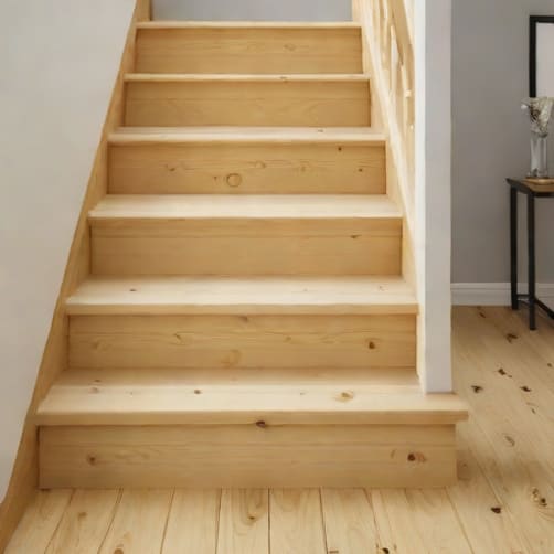 Yellow Pine Stair Treads