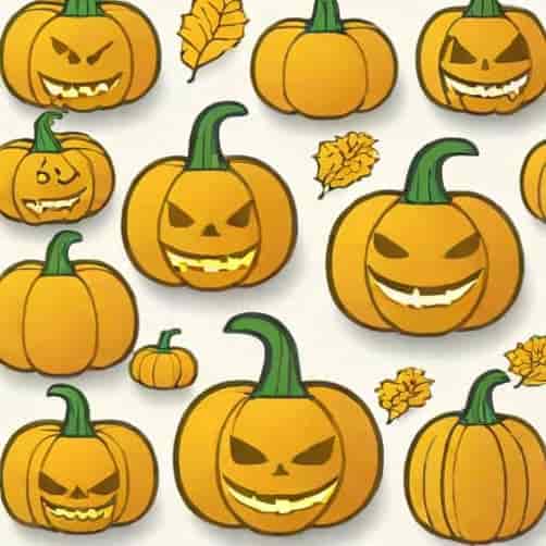 Yellow Pumpkin Carving Ideas