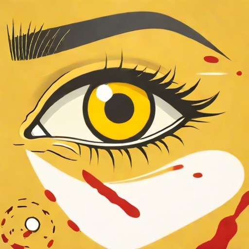 Yellow Skin And Bloodshot Eyes