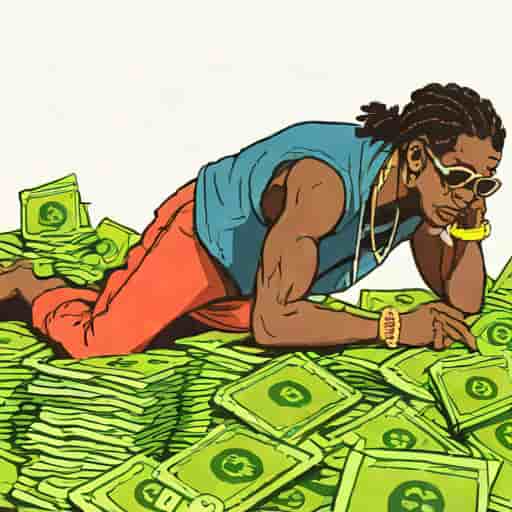 Young Thug Planking On Money