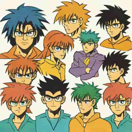 Yu Yu Hakusho Poltergeist Report Timeline