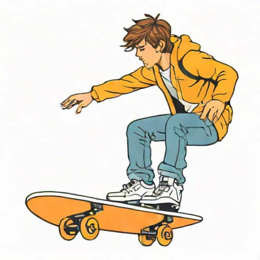 Zac Efron Skateboarding