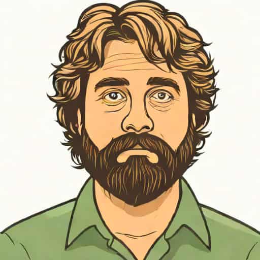 Zach Galifianakis Awkward Photo Shoot