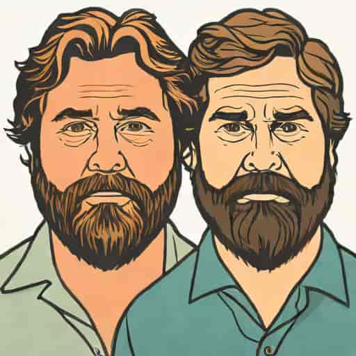 Zach Galifianakis Jason Kelce