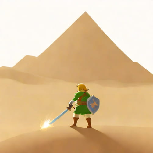 Zelda Echoes Wild Sandstorm
