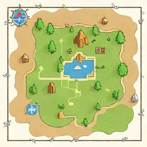 Zelda Second Quest Map