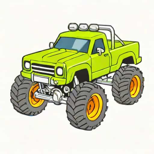 Zombie Monster Truck Toy