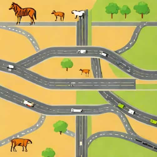 Zoo Road Flyover Length