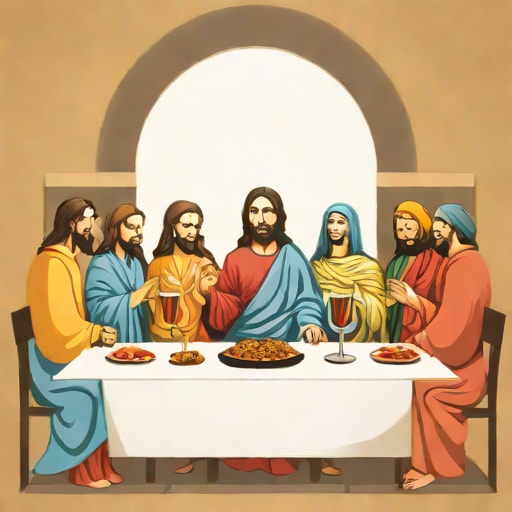 A Picture Of The Last Supper