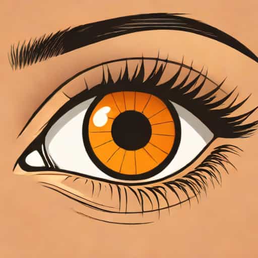 Amber Eyes Dusky Skin