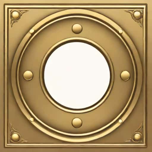 Antique Brass Porthole