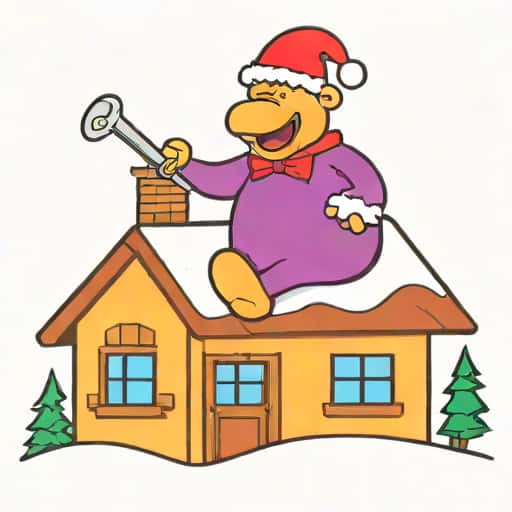 Barney Up On The Housetop Instrumental