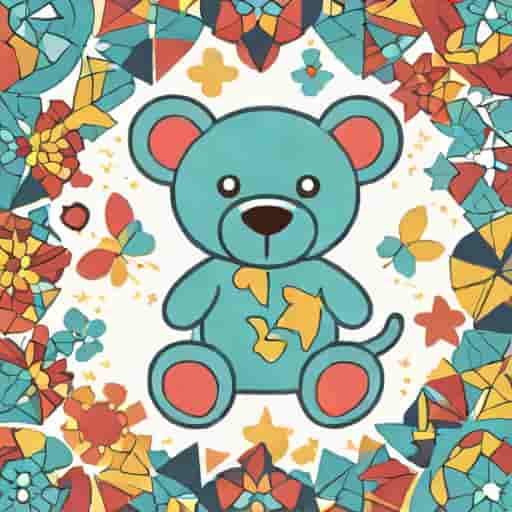 Beanie Baby Kaleidoscope