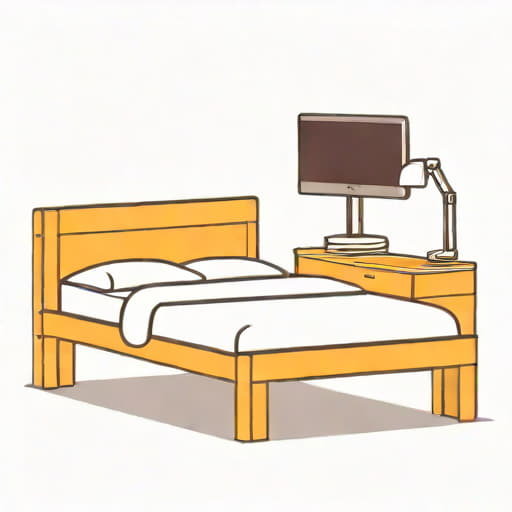 Bed With Desk Underneath