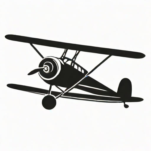 Black Doohickey Plane