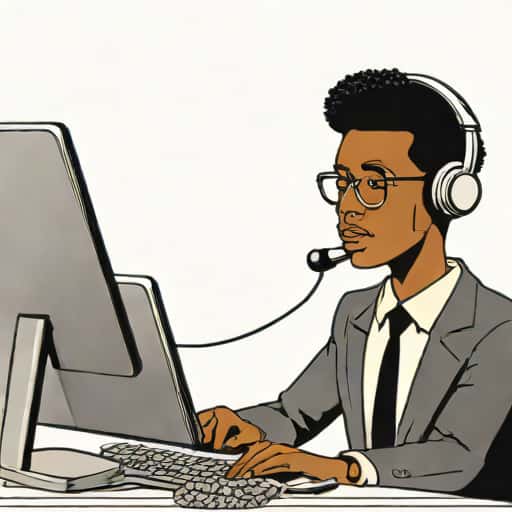 Black Guy Telemarketer Movie