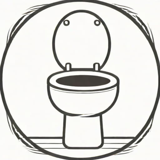 Black Residue In Toilet Bowl