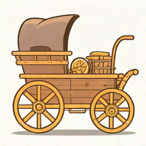 Blazing Saddles Handcart