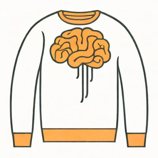 Brain Dead Fuzzy Threadbare Sweater