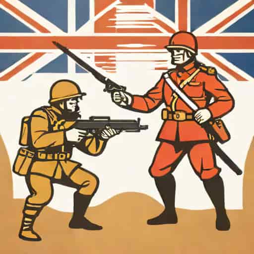 British Infantryman Vs Zulu Warrior