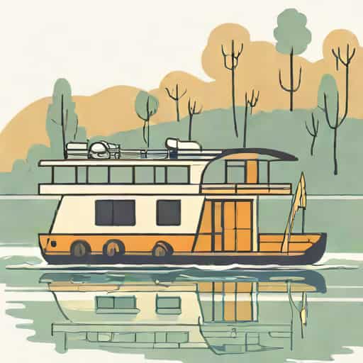 Bullards Bar Houseboat