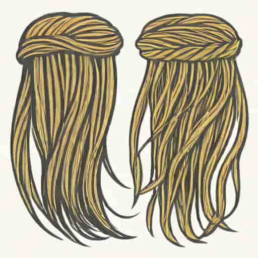Coarse Wiry Hair Strands