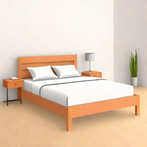 Double Bed Frame With Headboard