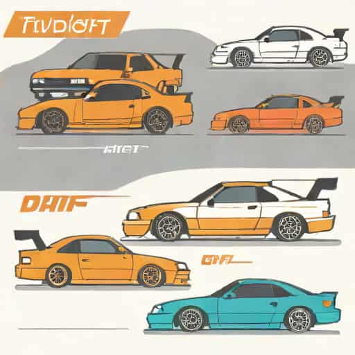 Drift Cars In Tokyo Drift