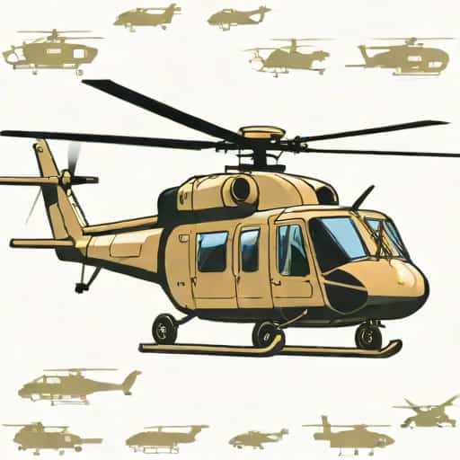 Dual Rotor Helicopter Military