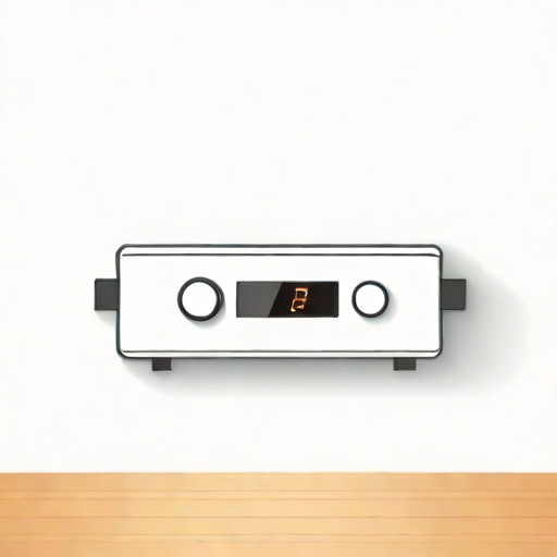 Electric Plinth Heater With Thermostat