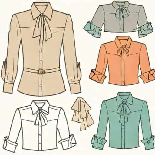 Elegant Organza Blouses