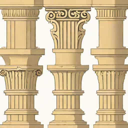 English Tudor Pilaster Capitals