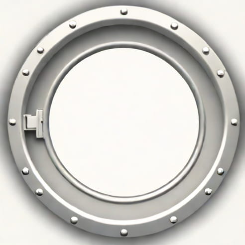 Extra Large Porthole Window