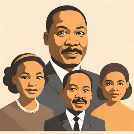 Family Of Martin Luther King Jr