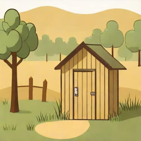 Farm Merge Valley Outhouse