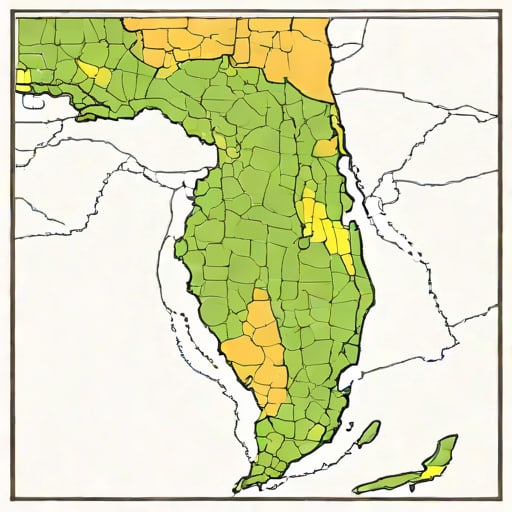Florida Cottonmouth Range Map