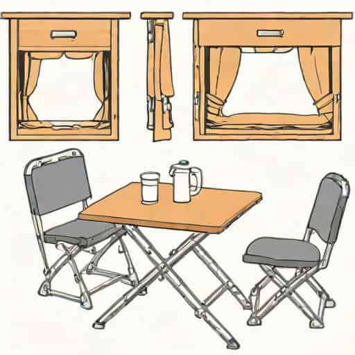Folding Rv Dinette Table