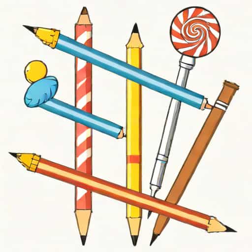 Four Candies Mechanical Pencil