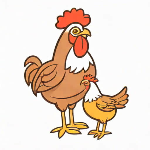 Gallo Claudio Y Su Hijo