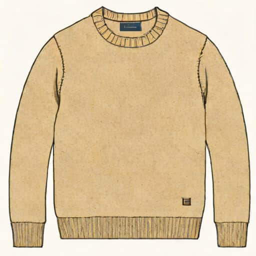 Gant Superfine Lambswool Crew Neck Sweater
