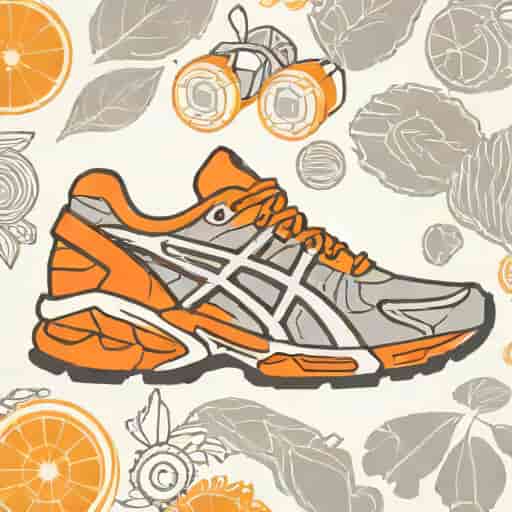 Gel Kayano 14 Silver Piquant Orange
