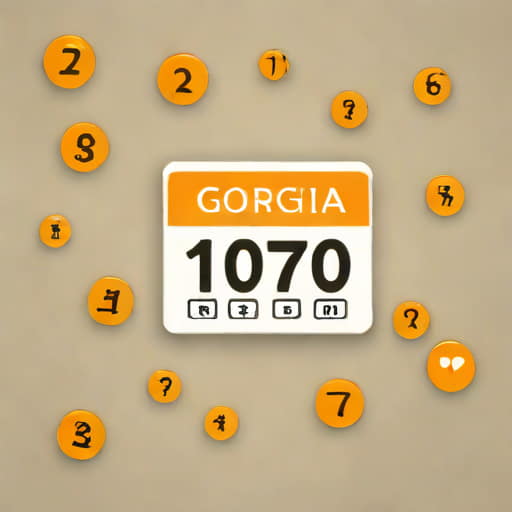Georgia Lottery Winning Numbers